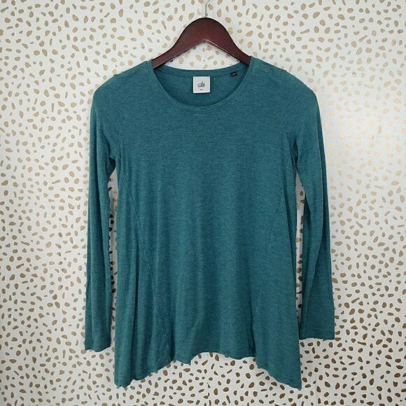 Cabi Swing Tee Top #3056 Turquoise Size XXS - Picture 1 of 5